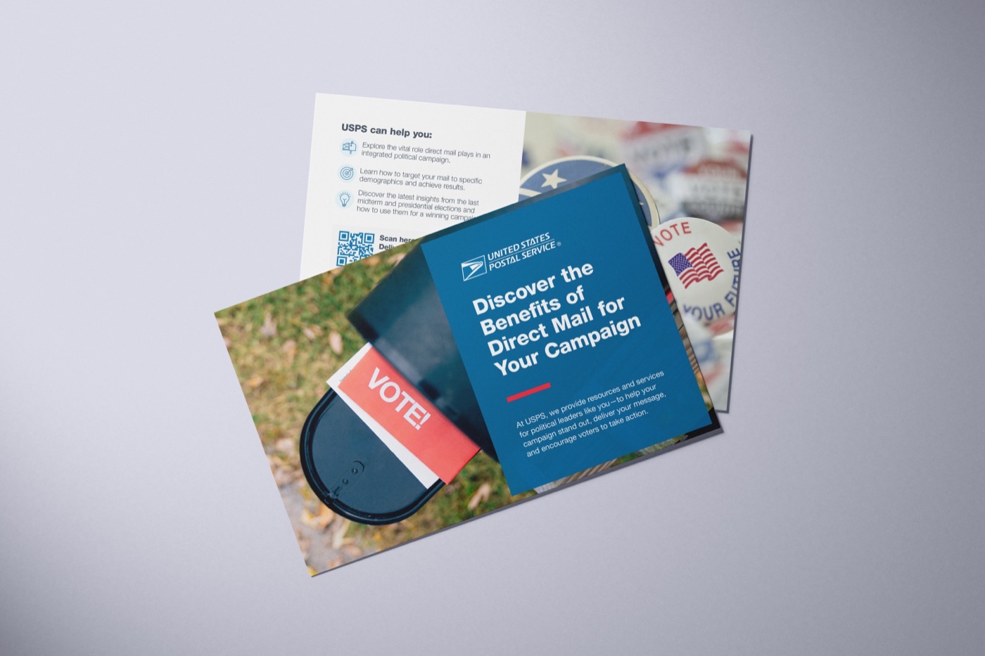 USPS Political Conferences postcard