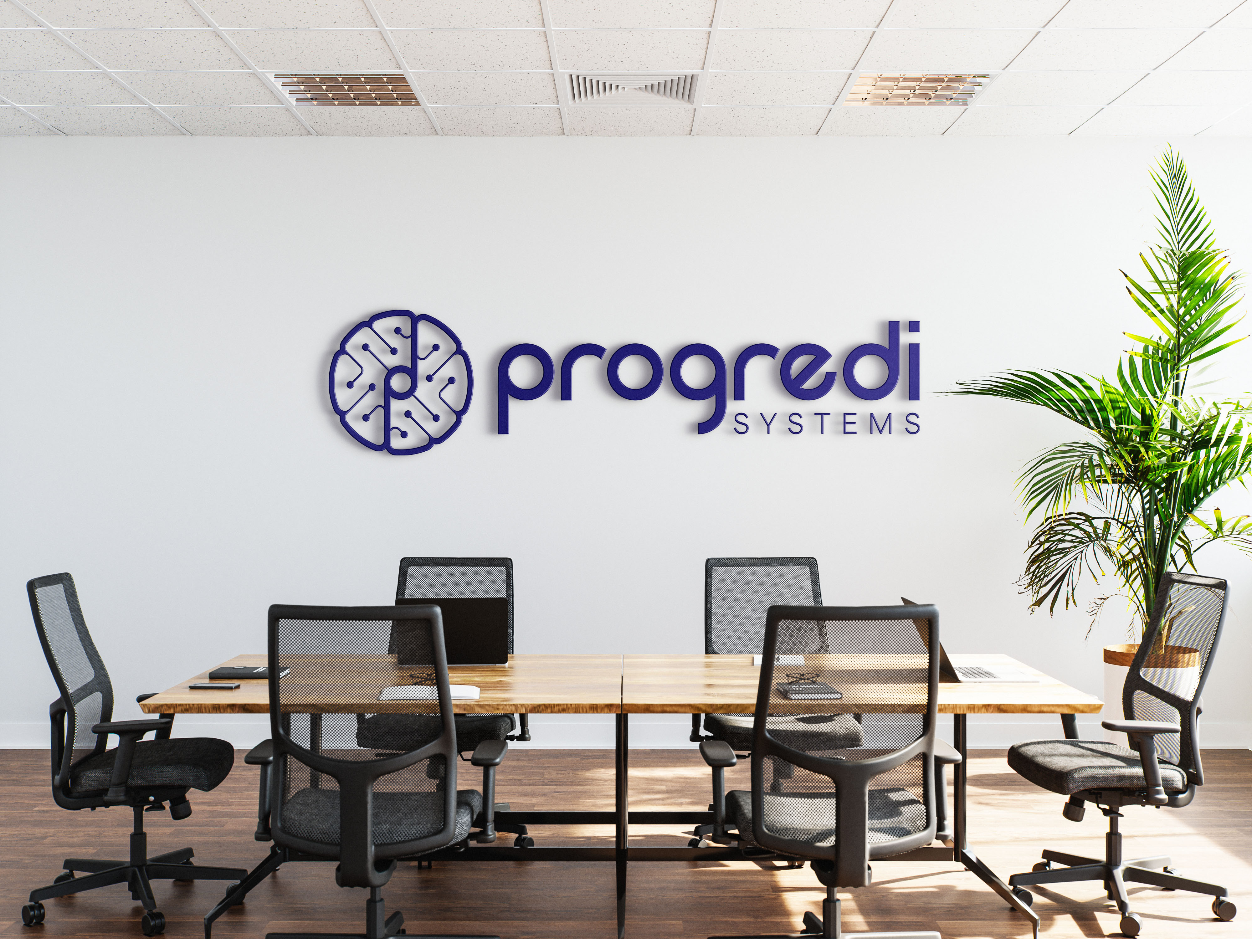 Progredi conference room signage